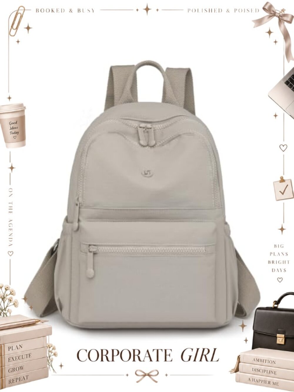 Nylon Mini Backpack Casual Daypack Lightweight Rucksack